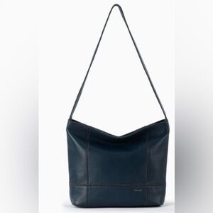 The Sak De Young Indigo Consciously Crafted Leather Hobo Bag.